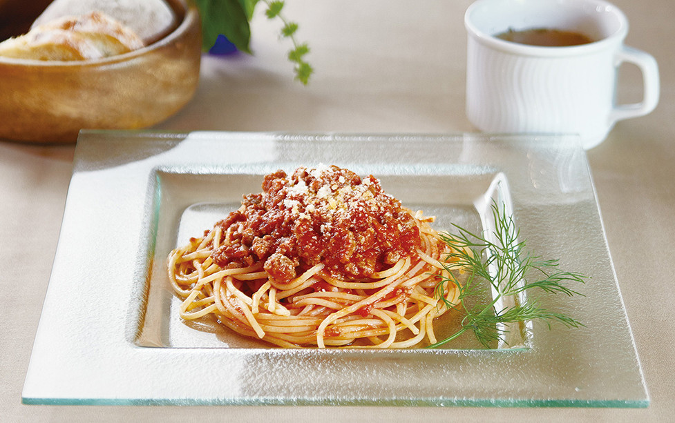 屋久鹿肉のラグートマトソース